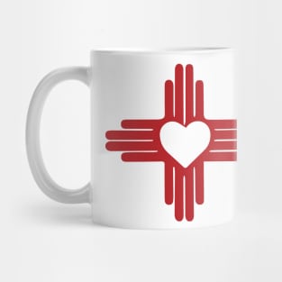 Zia Sun Symbol - flag of New Mexico Mug